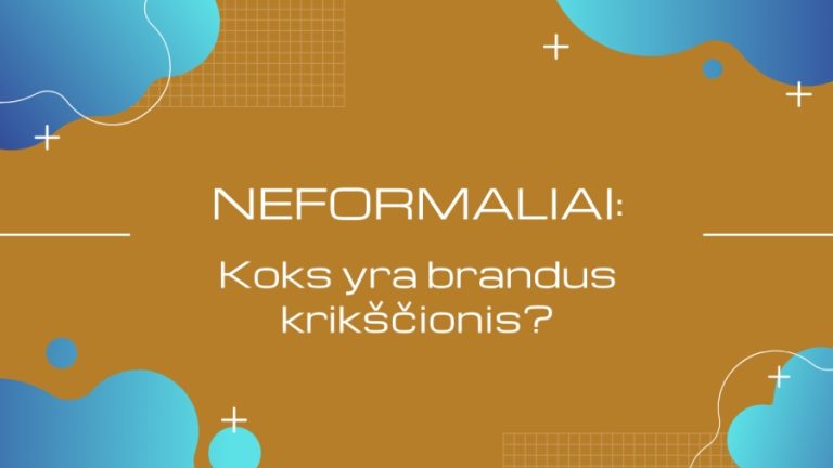 Podcast NEFORMALIAI: Koks yra brandus krikščionis?
