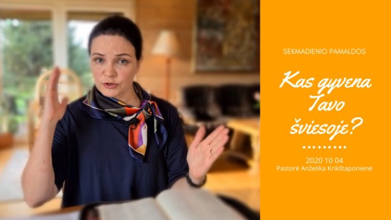 Pamokslas | 2020 10 04 | Kas gyvena Tavo šviesoje?