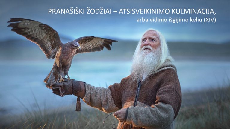 Pamokslas | 2023 03 19 | PRANAŠIŠKI ŽODŽIAI – ATSISVEIKINIMO KULMINACIJA, arba vidinio išgijimo keliu (XIV)