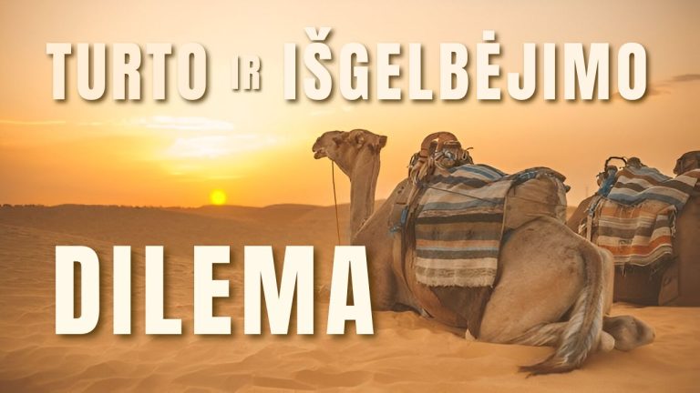 Pamokslas | 2024 11 24 | TURTO IR IŠGELBĖJIMO DILEMA, arba Dievo karalystės beieškant (X)