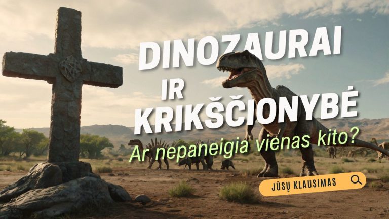 Pamokslas | 2024 11 10 | DINOZAURAI IR KRIKŠČIONYBĖ, ar nepaneigia vienas kito?