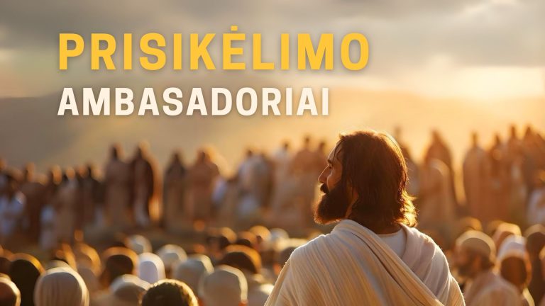 Pamokslas | 2025 04 20 | Prisikėlimo ambasadoriai