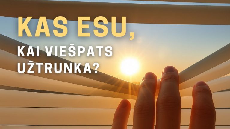 Pamokslas | 2025 06 29 | KAS ESU, KAI VIEŠPATS UŽTRUNKA? arba Dievo karalystės beieškant (XVI)