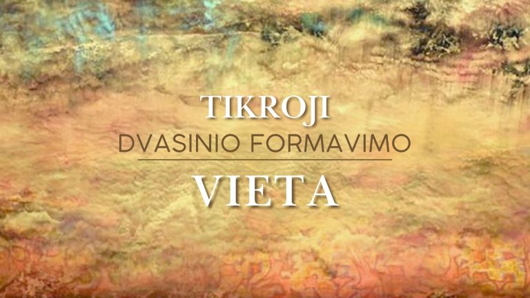 Pamokslas | 2025 11 02 | TIKROJI DVASINIO FORMAVIMO VIETA. Jėzaus dialogai su mokiniais (III)