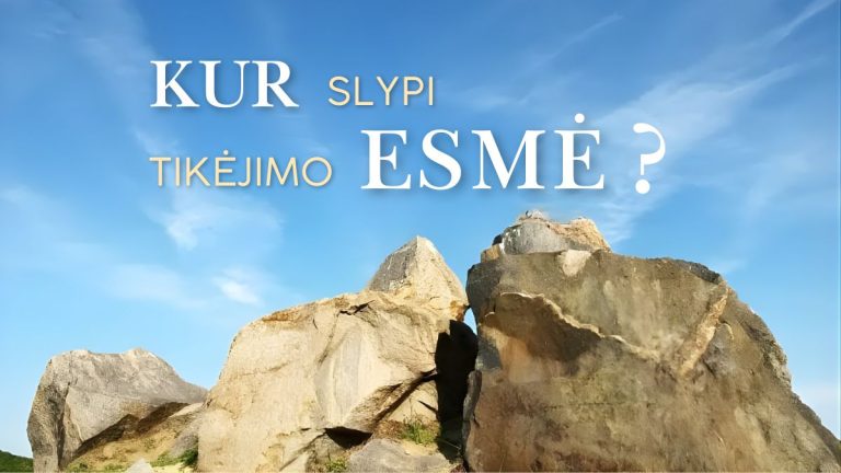 Pamokslas | 2026 02 01 | KUR SLYPI TIKĖJIMO ESMĖ? Jėzaus dialogai su mokiniais (VI)