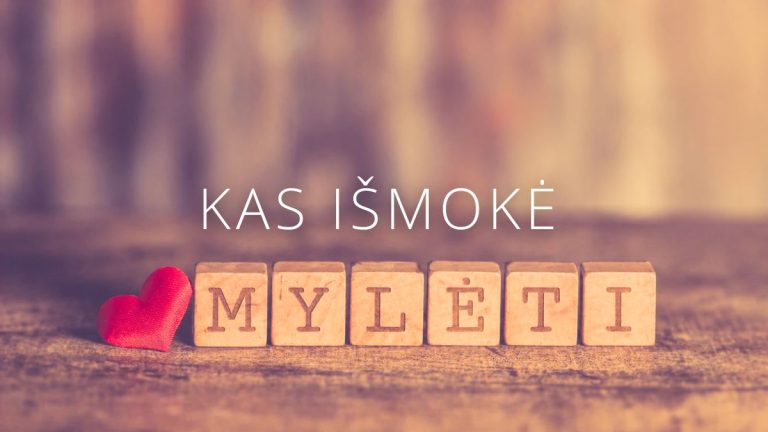 Pamokslas | 2026 05 03 | Kas išmokė mylėti?