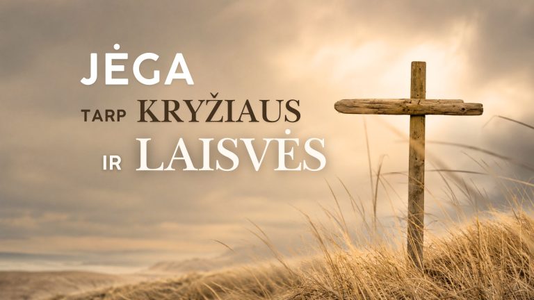 Pamokslas | 2026 07 05 | JĖGA TARP KRYŽIAUS IR LAISVĖS. Jėzaus dialogai su mokiniais (X)