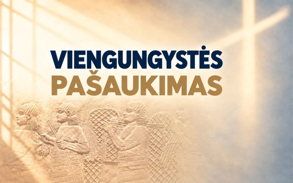 Pamokslas | 2026 10 18 | VIENGUNGYSTĖS PAŠAUKIMAS. Jėzaus dialogai su mokiniais (XIII)
